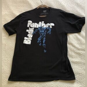 Black Panther Men’s Tee-Shirt Short Sleeve Extra Large Size Excellent condition